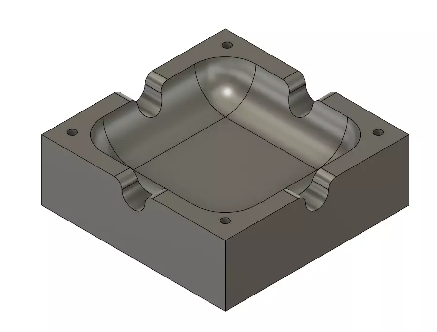 Ashtray 3D print model_0