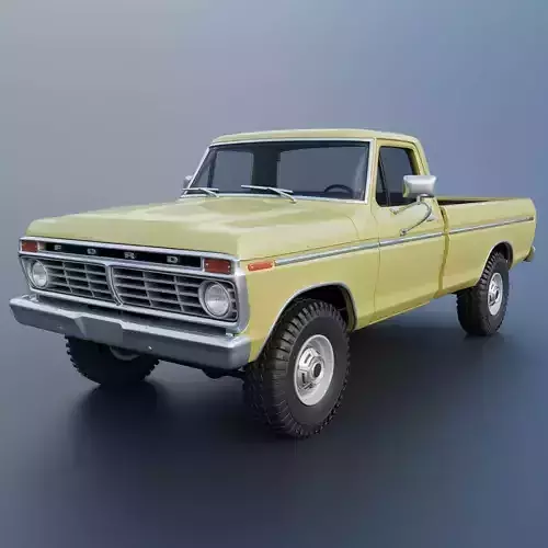 F-250 1973 3D print model
