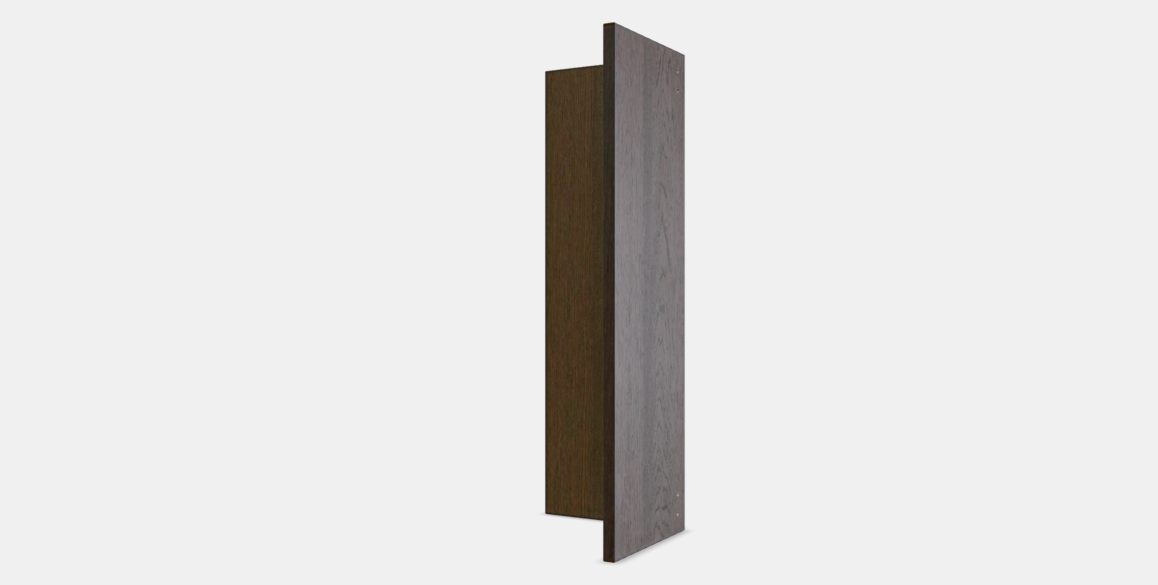 SINARP 2-p door f corner base cabinet set Low-poly 3D model_12