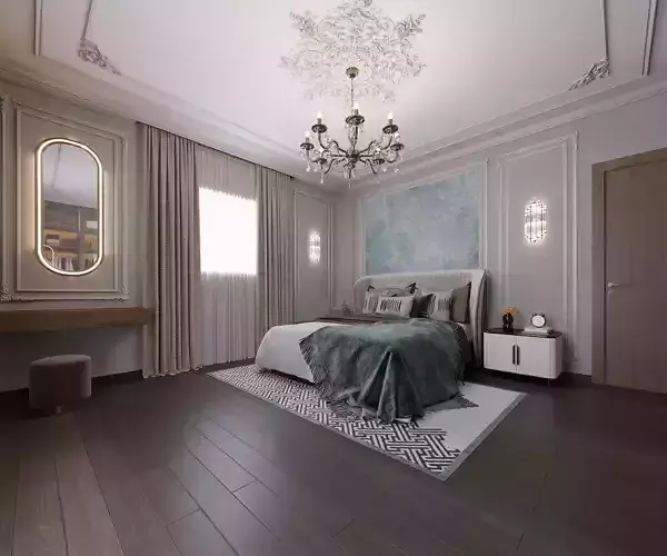 classic bedroom