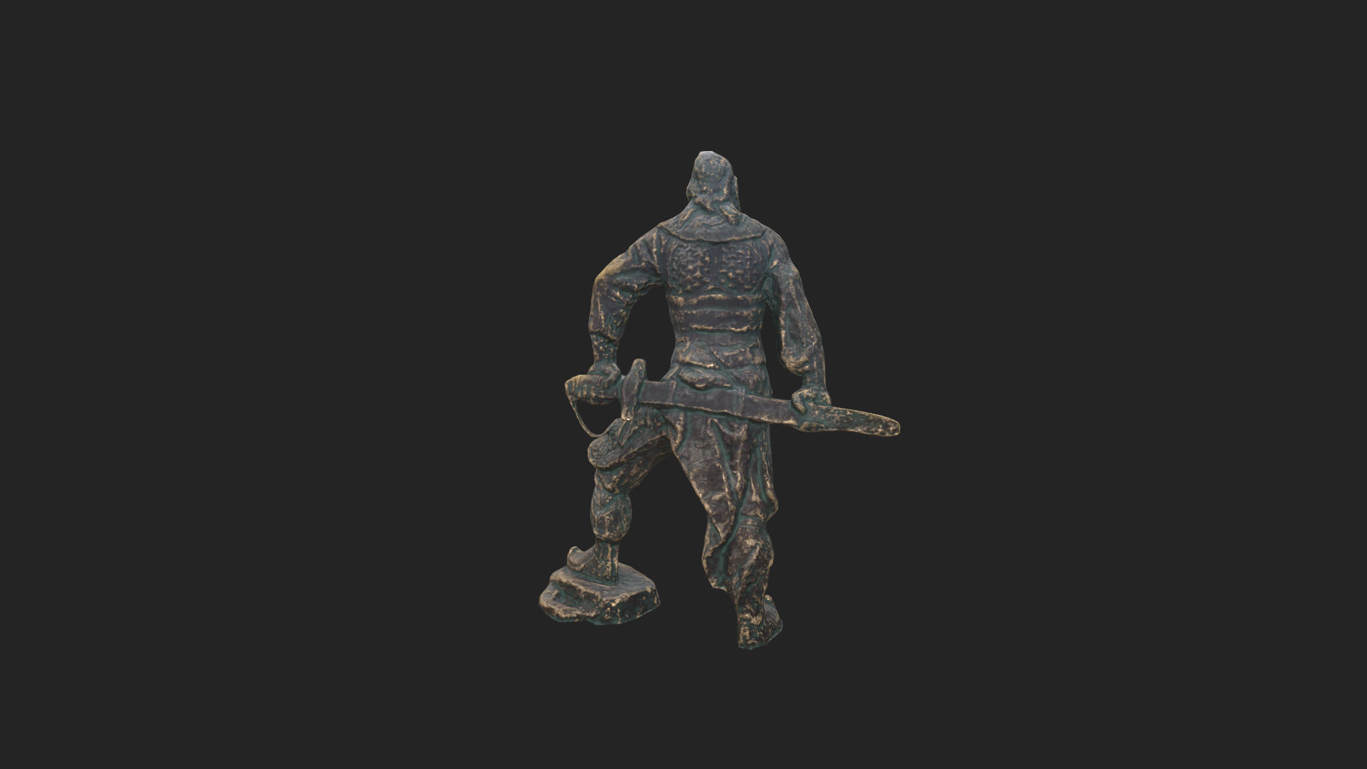 GuanBinga001 Low-poly 3D model_3