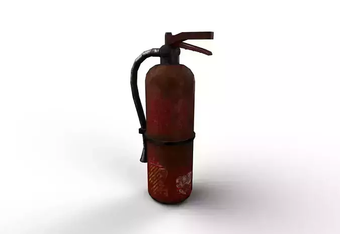 Rusted Fire Extinguisher
