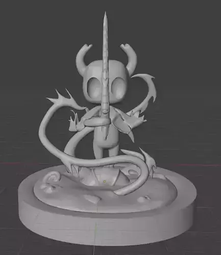 The Knight from Hollow Knight