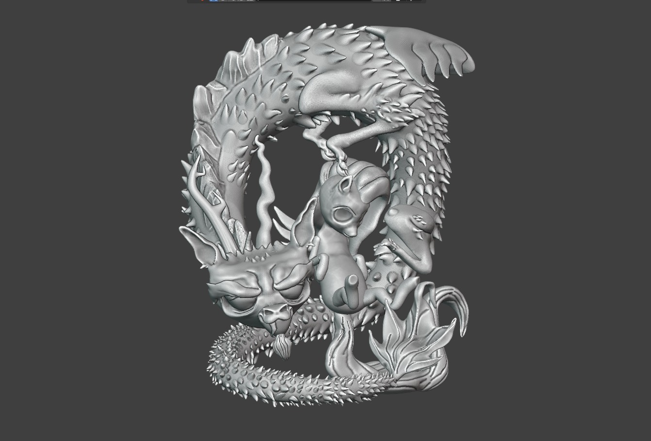 Discord Flutter 3D Model  Pony Statu  3D print model_4