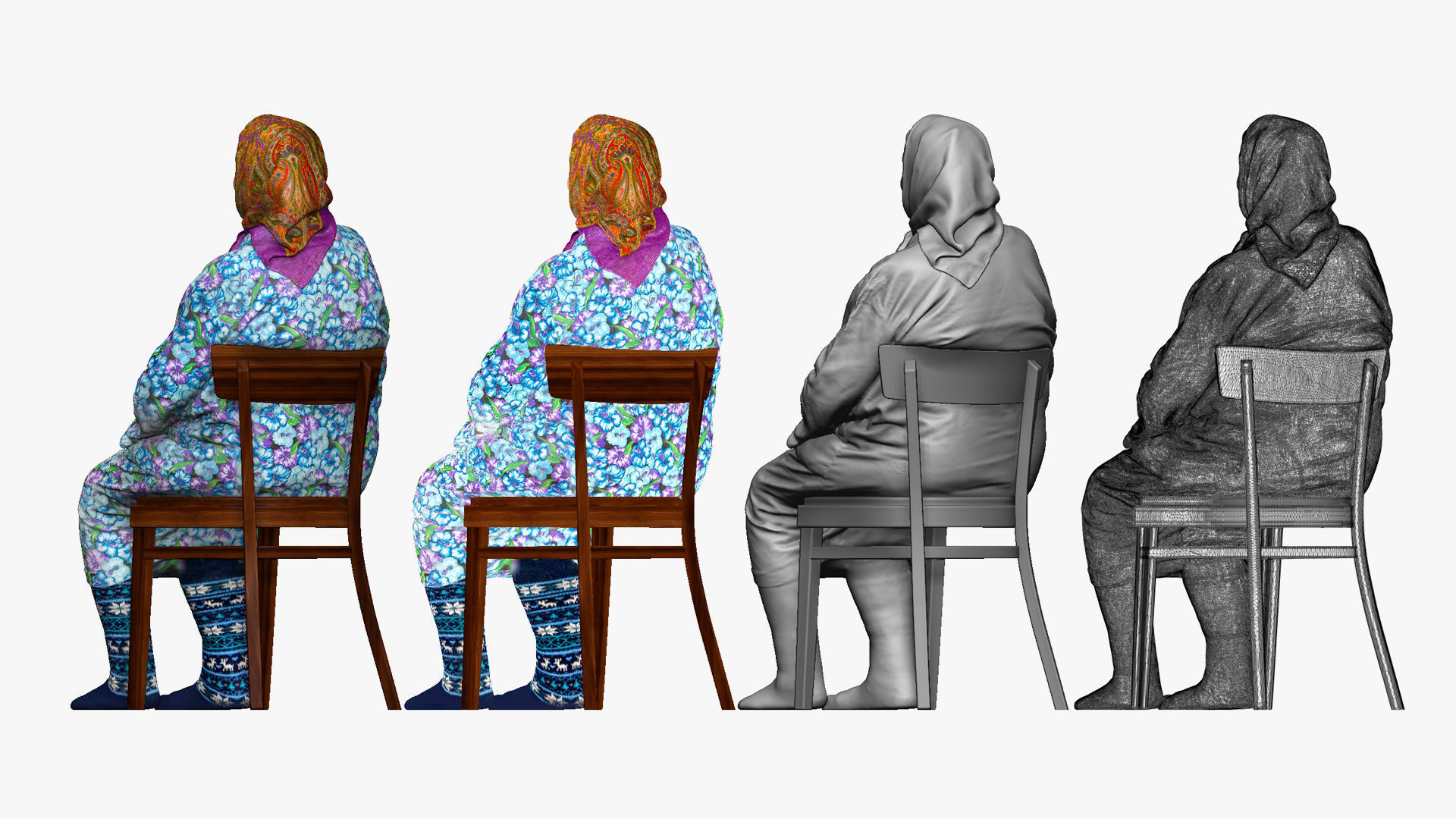 001535 Grandma 3D model_3