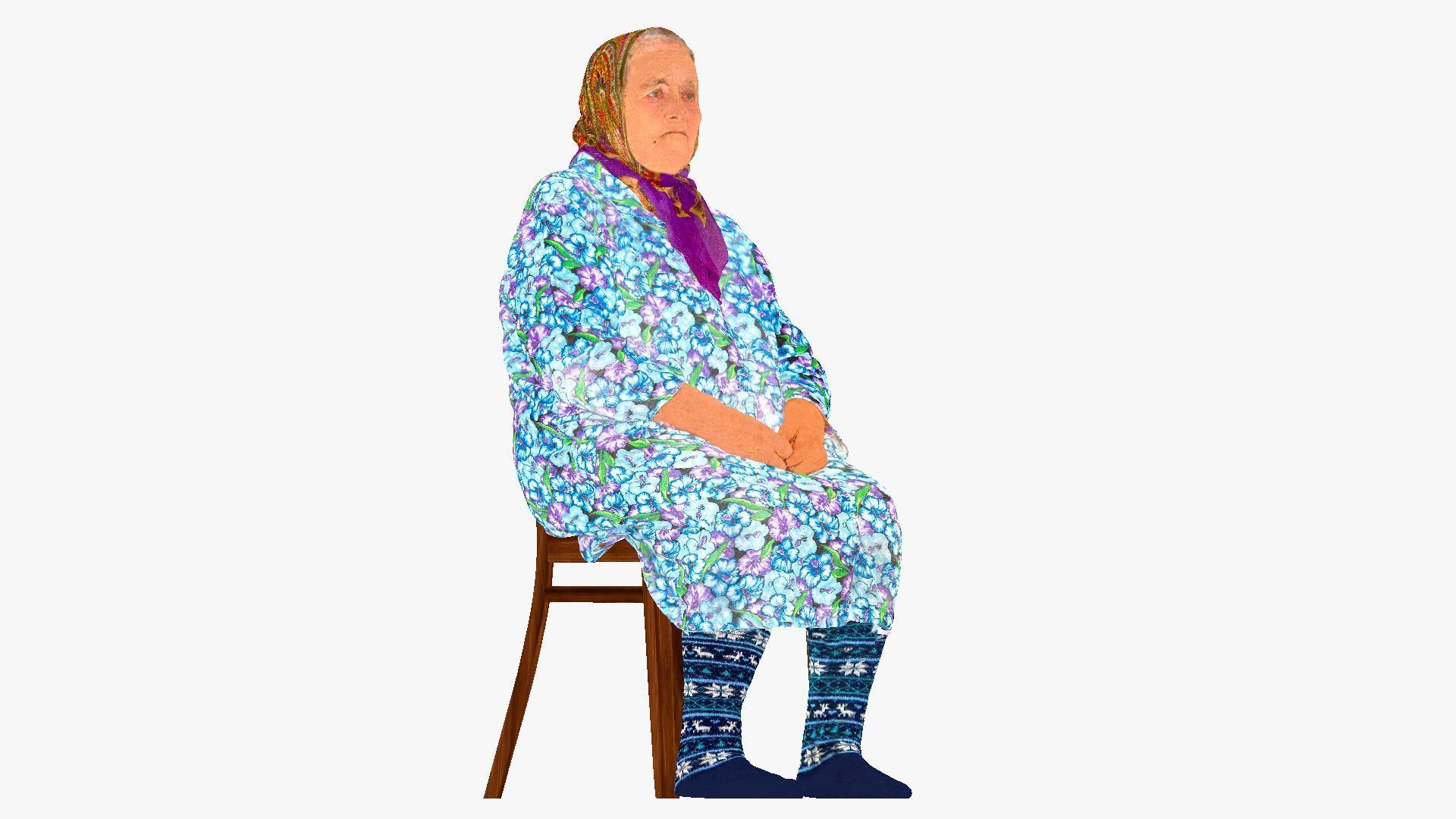 001535 Grandma 3D model_15