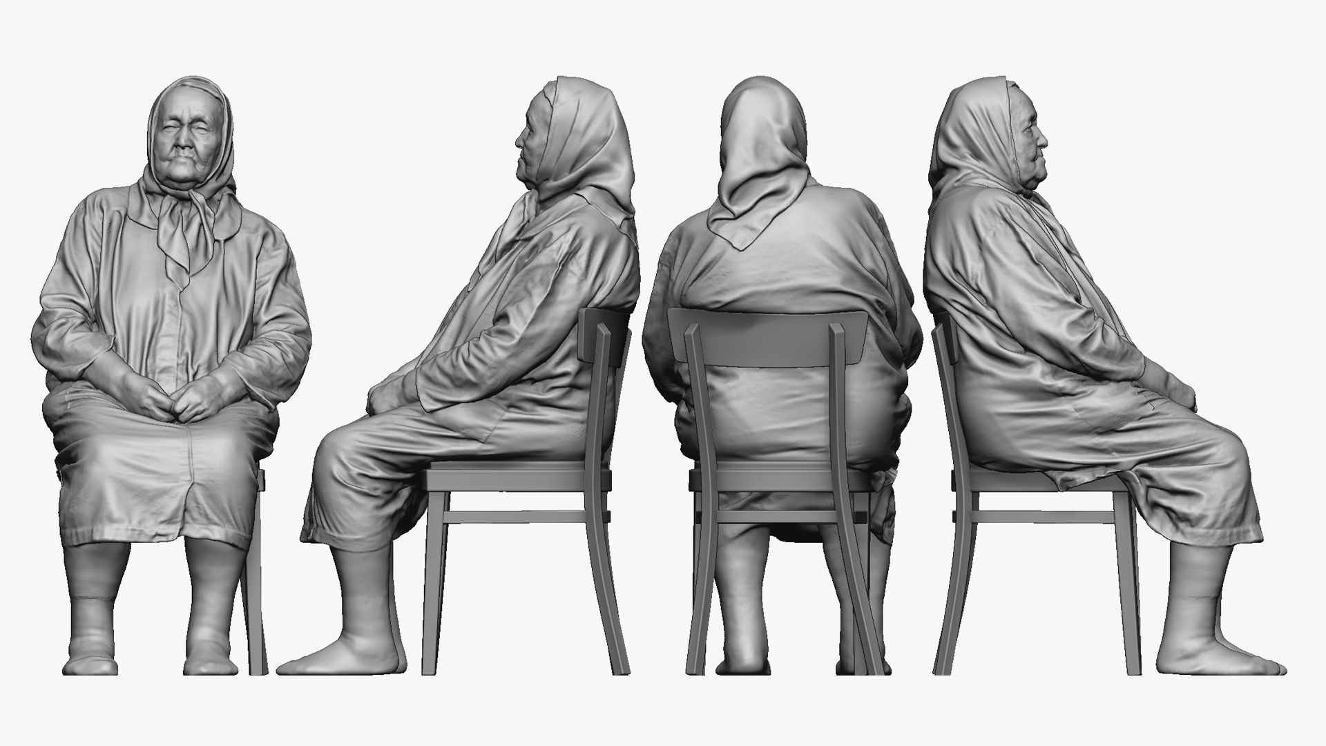 001535 Grandma 3D model_1