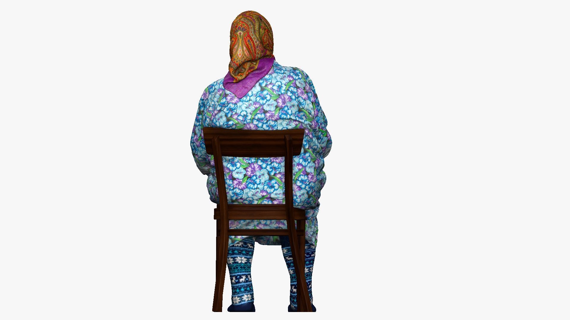 001535 Grandma 3D model_6
