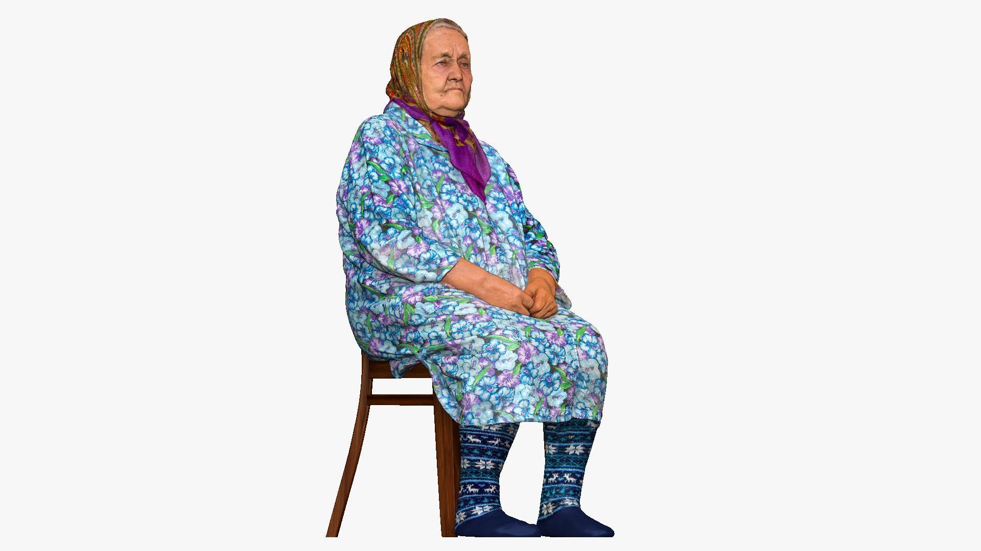 001535 Grandma 3D model_14