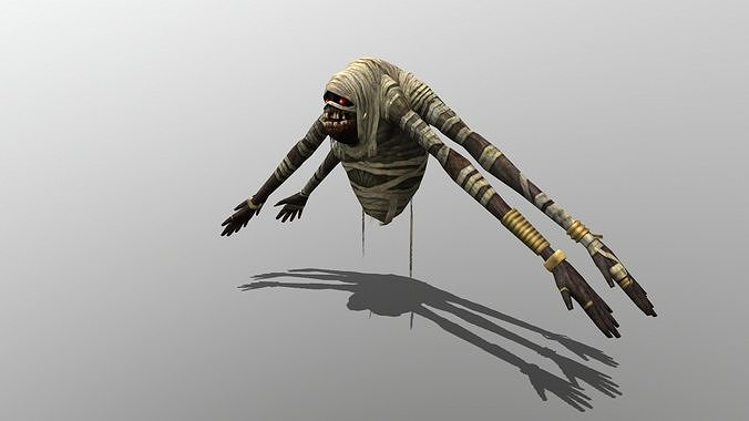 Mommy Low-poly 3D model