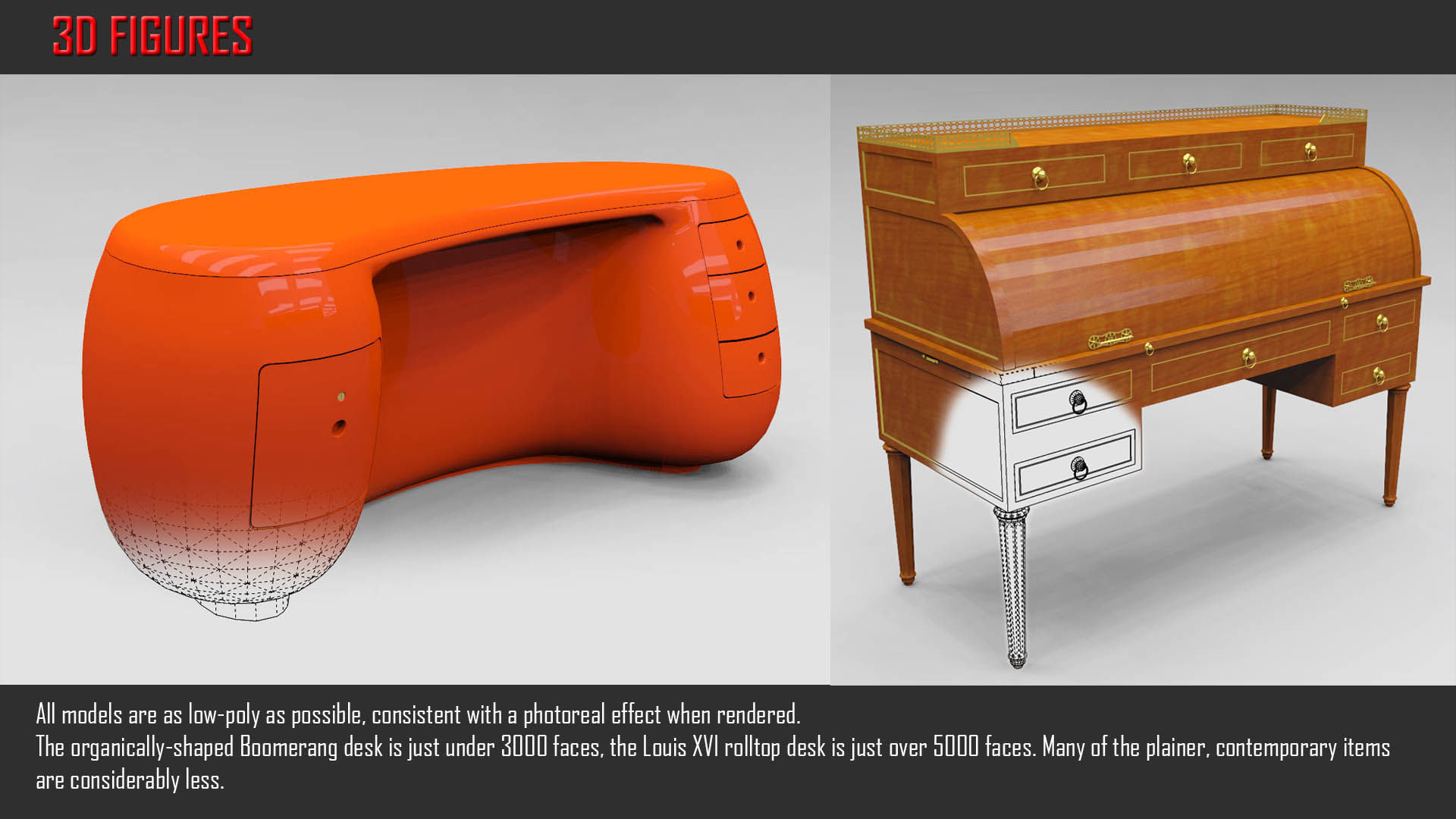 Storage and Display 1 Low-poly 3D model_2