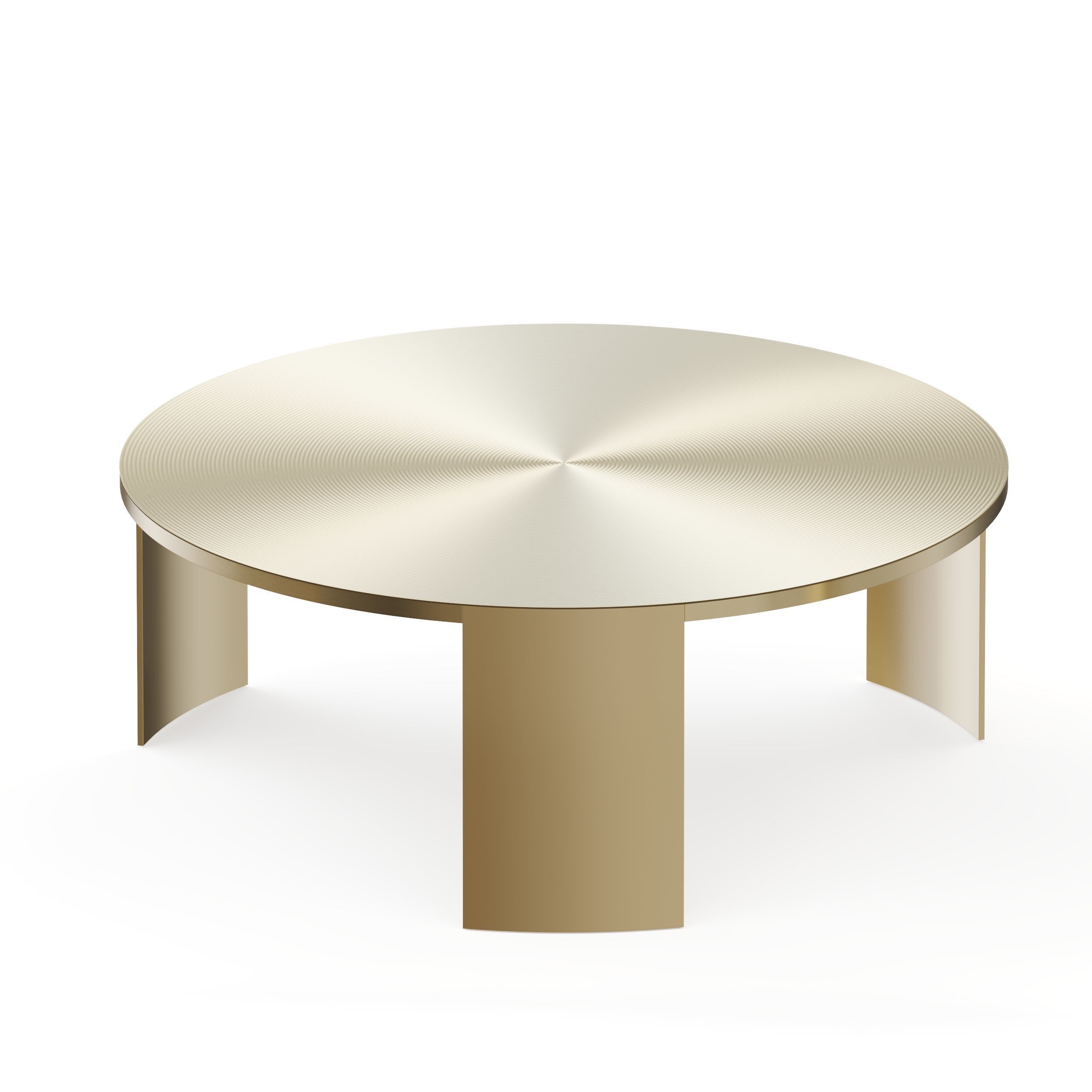 Melrose set of Two Coffee Tables 3D model_1