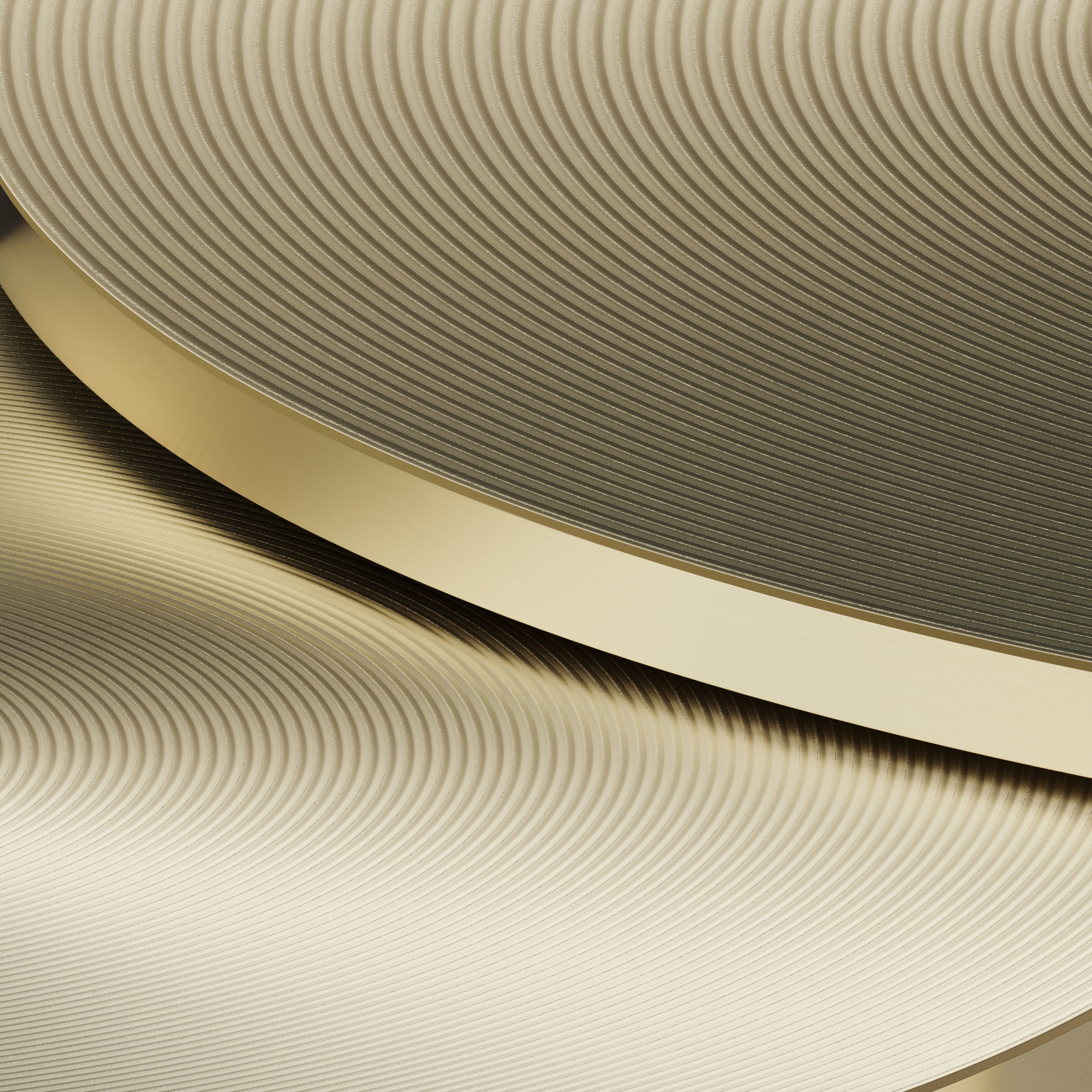 Melrose set of Two Coffee Tables 3D model_8