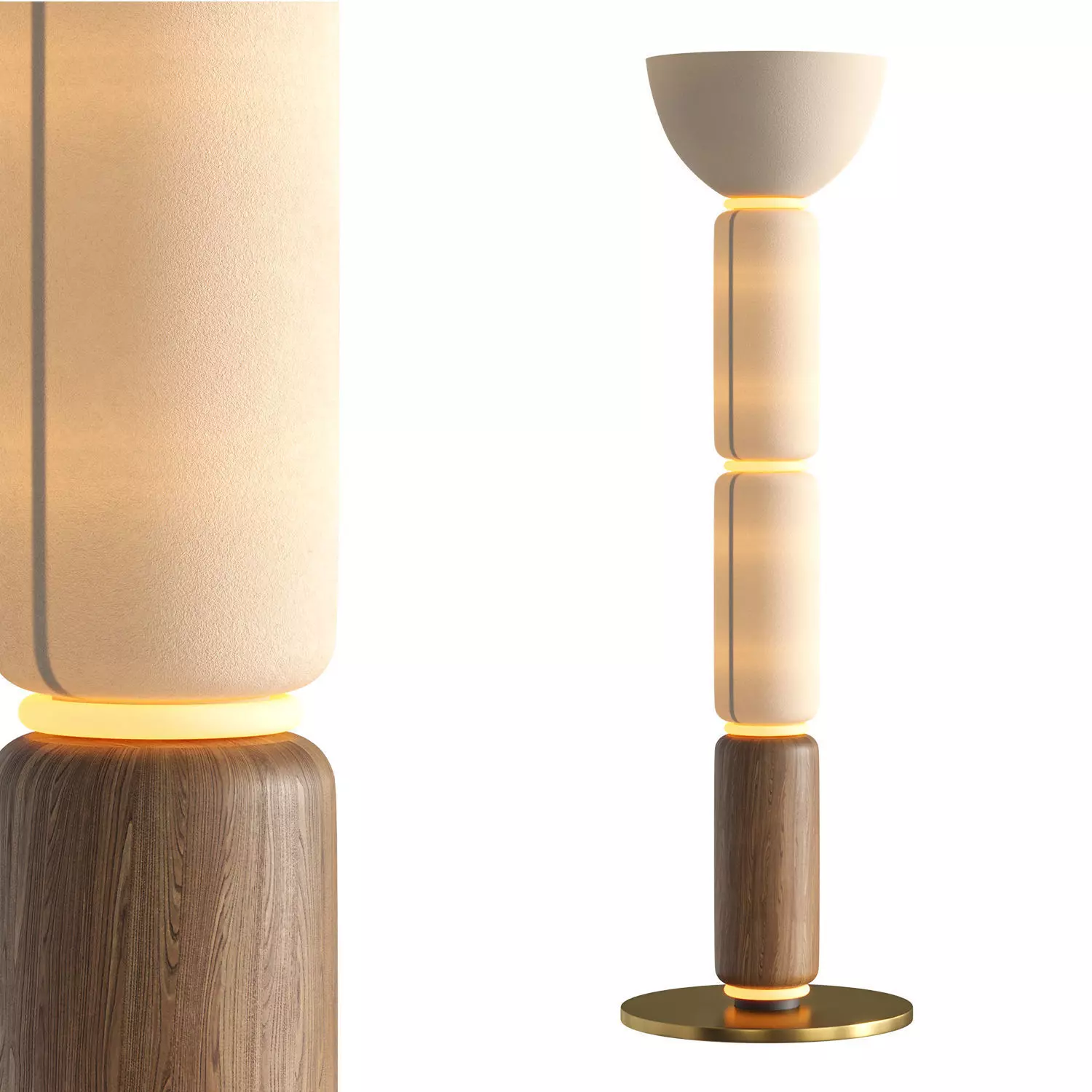 Ficupala Floor Lamp by Radilum 3D model