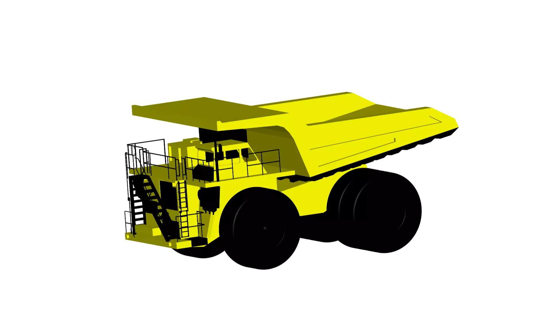KOMATSU 903 Dump truck 3D model