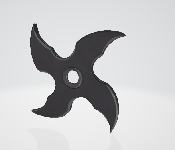 Realistic Shuriken 3D Model 3D model_4