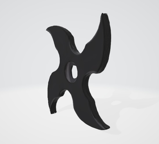 Realistic Shuriken 3D Model 3D model_3