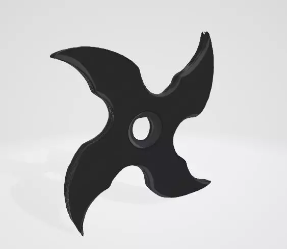 Realistic Shuriken 3D Model 3D model_0
