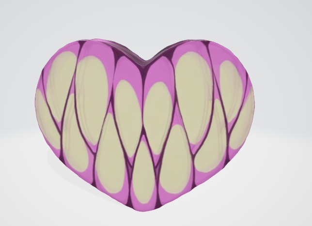 Creative Heart  3D Model 3D model_1