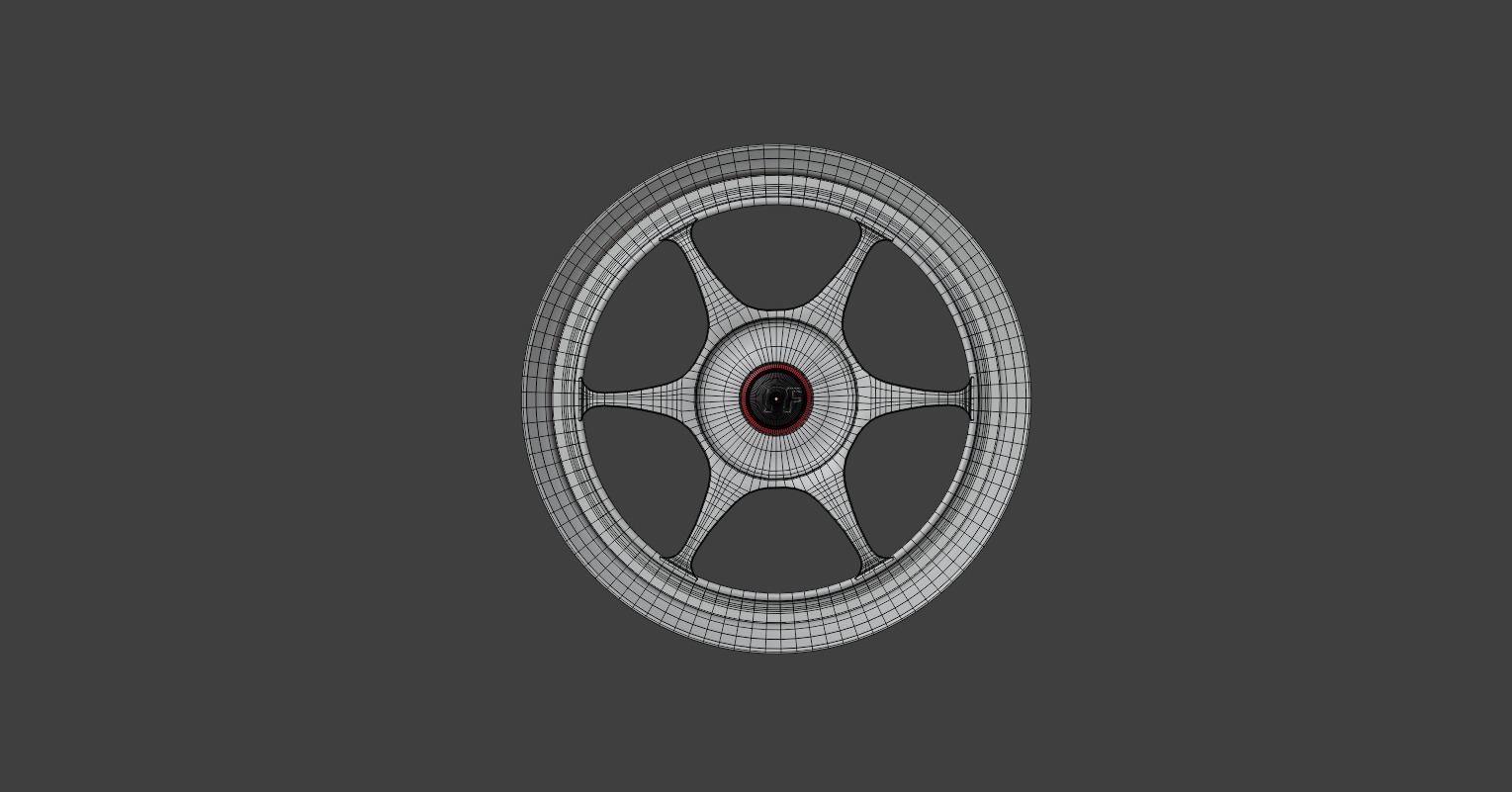 ENKEI PF06 Low-Poly Model Low-poly 3D model_3