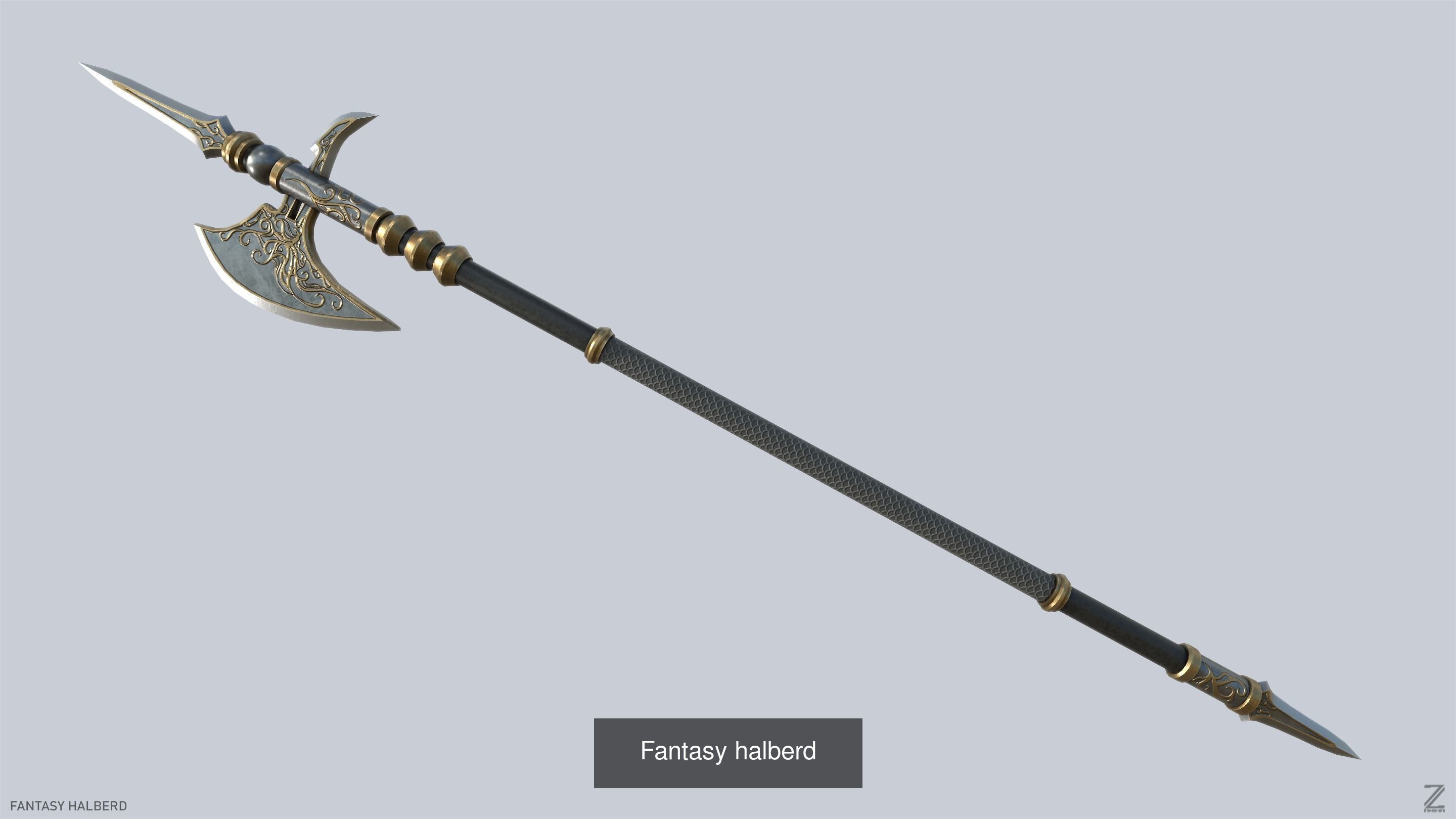 Fantasy halberd collection _6