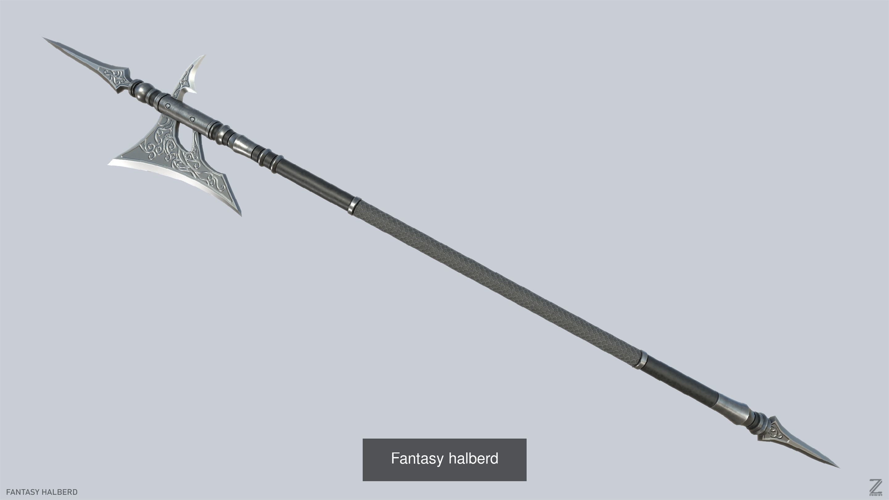 Fantasy halberd collection _7