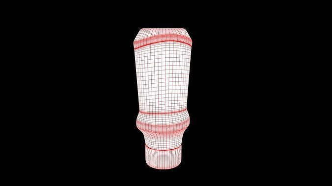 Heinz Tomato Ketchup Low-poly 3D model 7