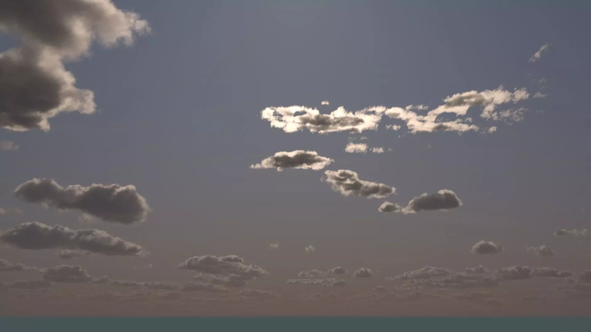 Morning At Half Past Five AM Sky 3D model_0