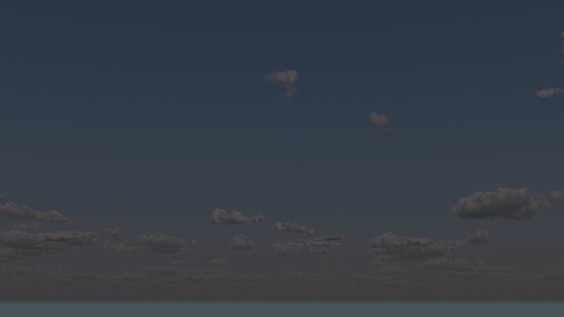 Morning At Half Past Five AM Sky 3D model_4
