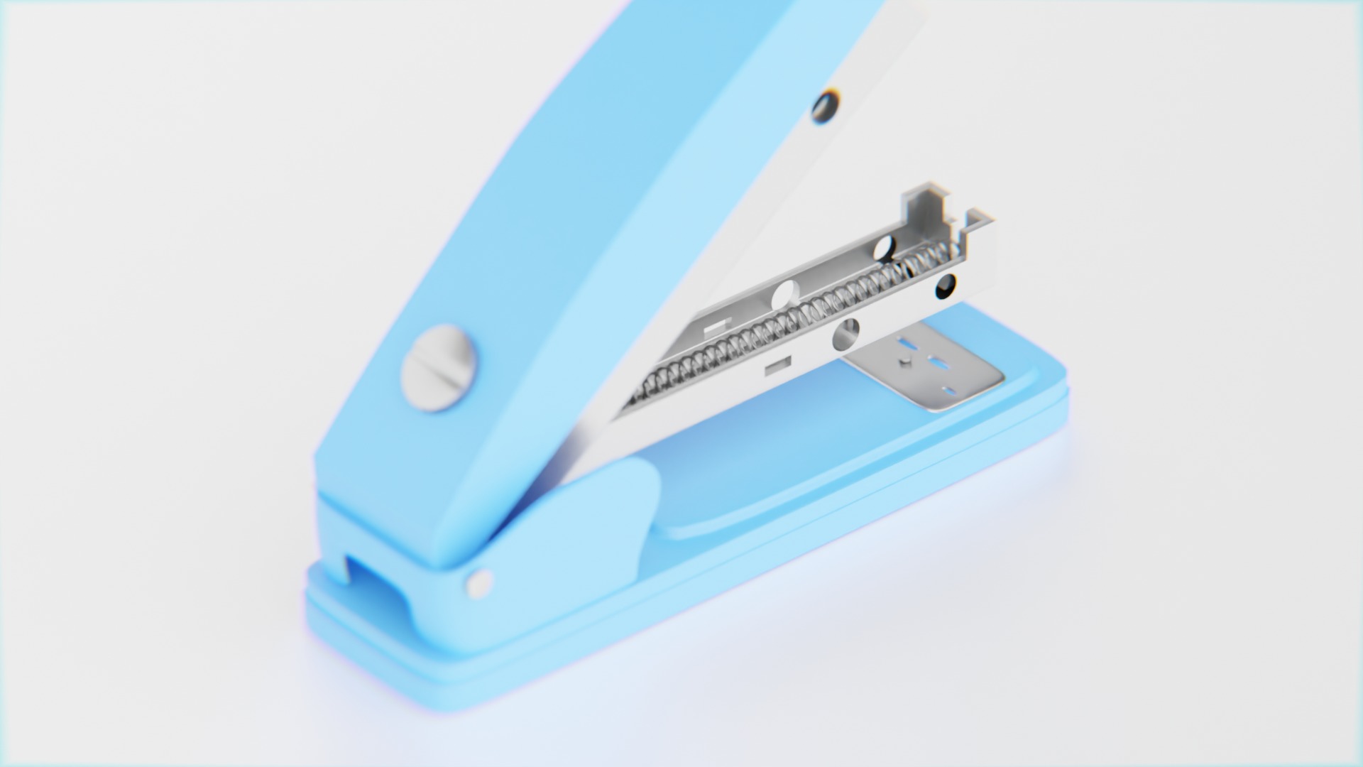 Stapler 3D model_3