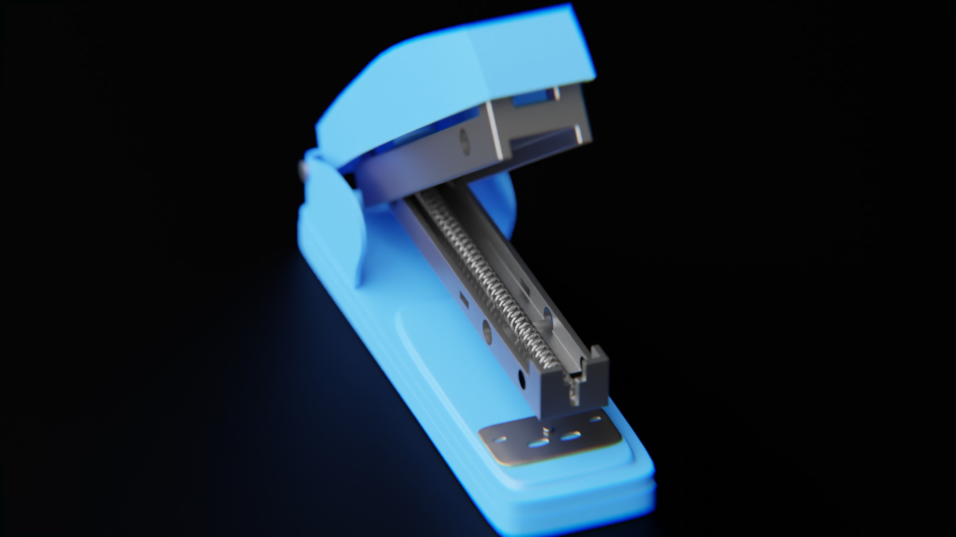 Stapler 3D model_4