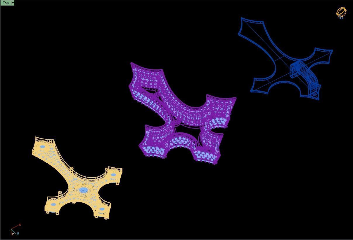 Custom Cross Diamond Pendant - Crucifixion Cross Necklace  3D print model_17