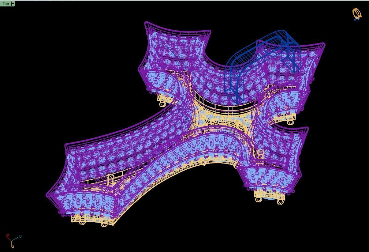 Custom Cross Diamond Pendant - Crucifixion Cross Necklace  3D print model_15