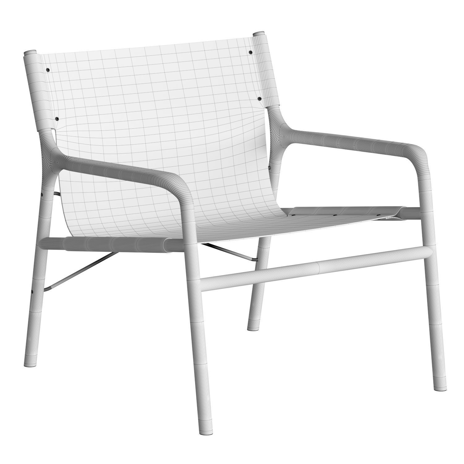 Bolia Soul Lounge Chair 3D model_6