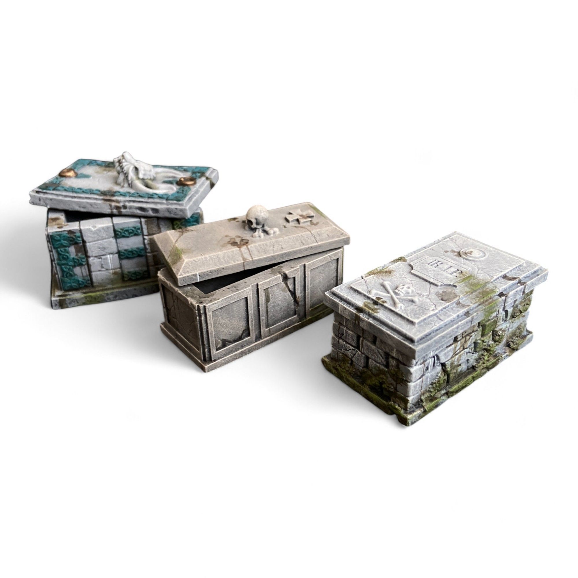 Stone Sarcophaguses 3D print model_2
