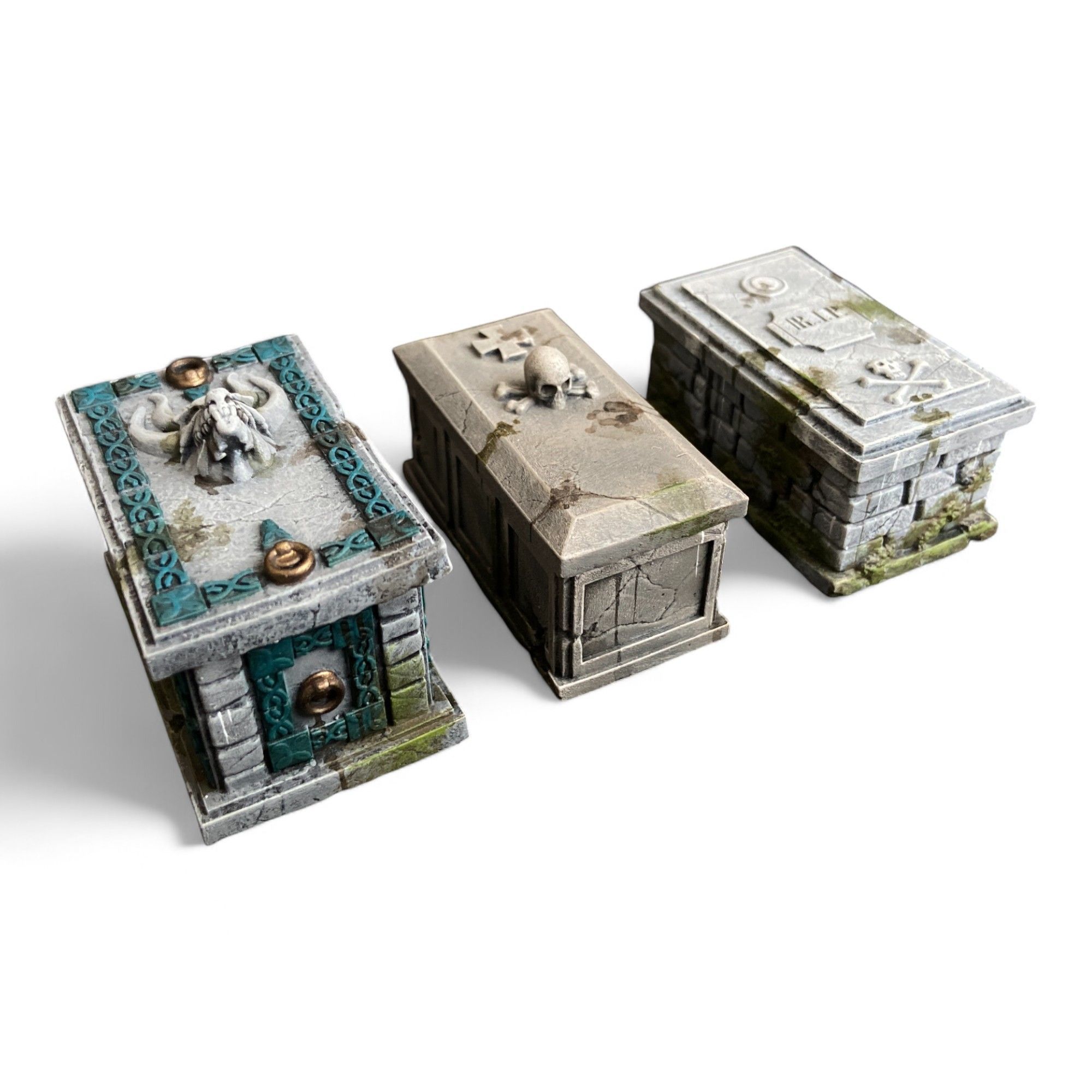 Stone Sarcophaguses 3D print model_1