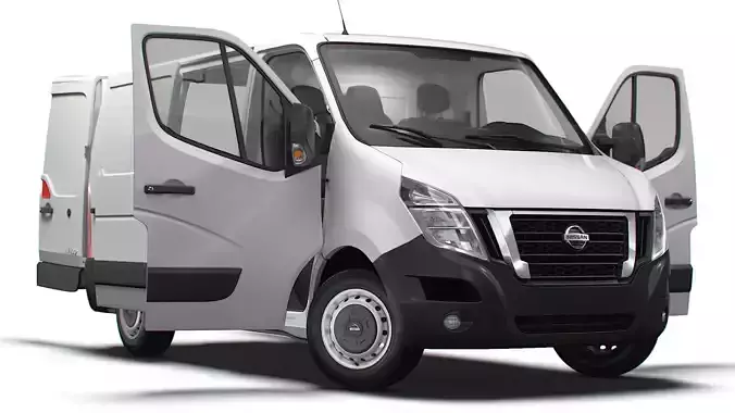 Nissan NV400 Van L1H1 HQ Interior 2021 3D model