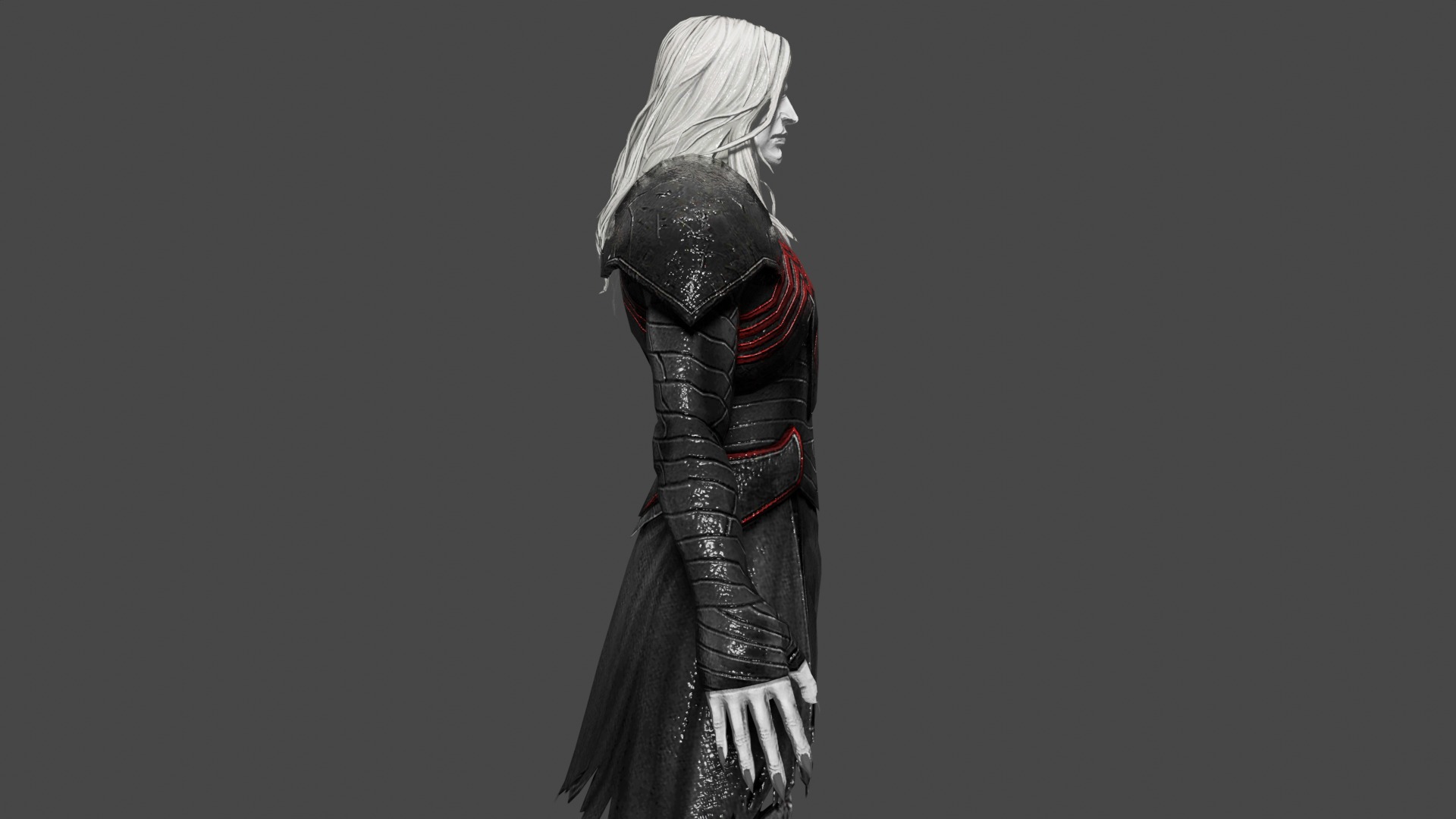 Knull  Low-poly 3D model_3