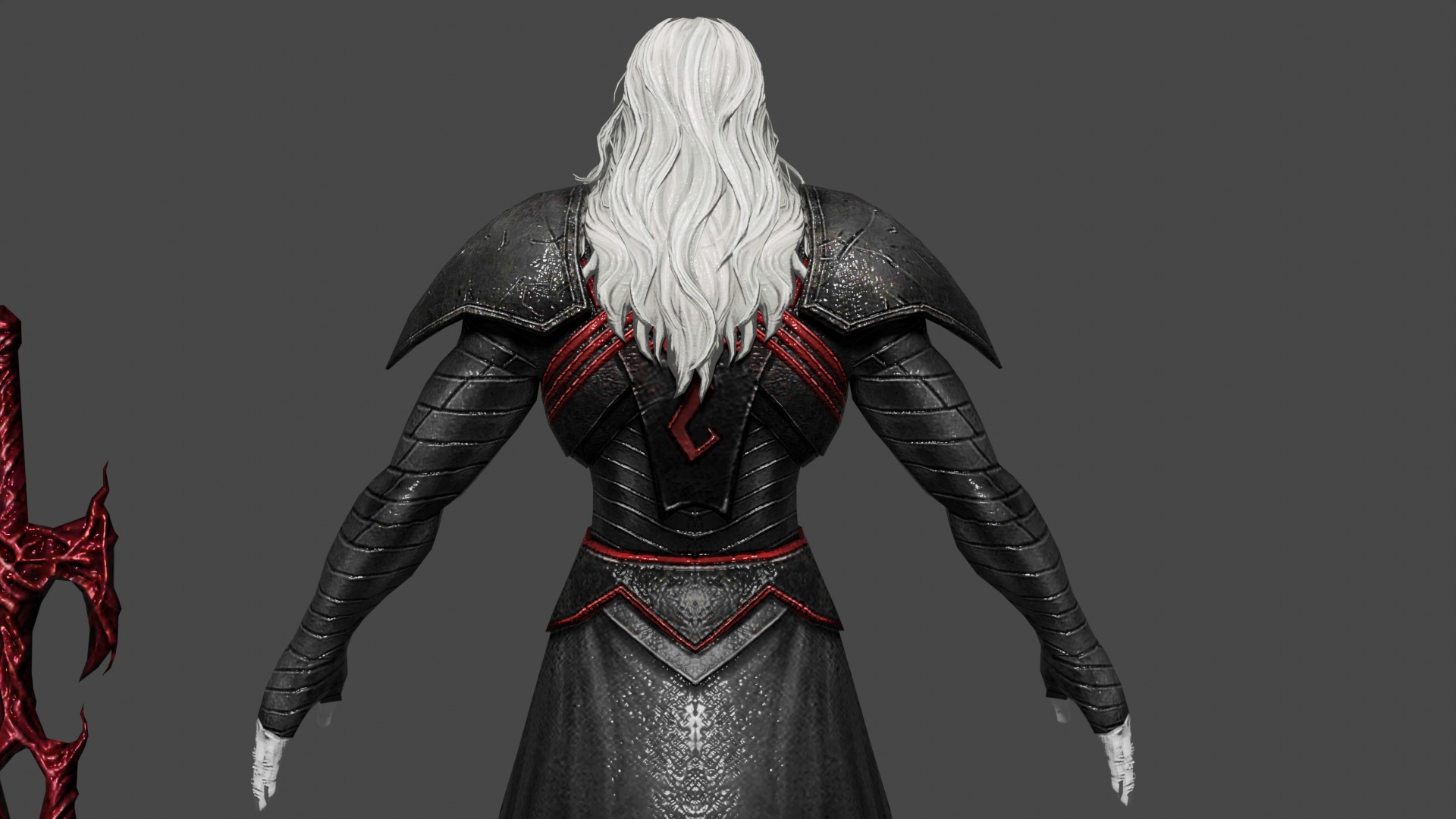 Knull  Low-poly 3D model_5