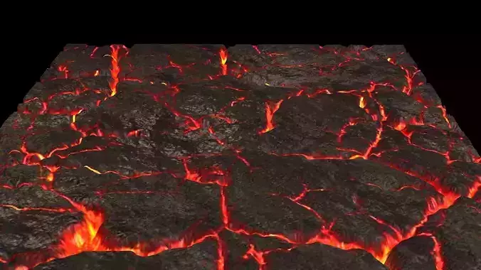 Magma Surface 3D model