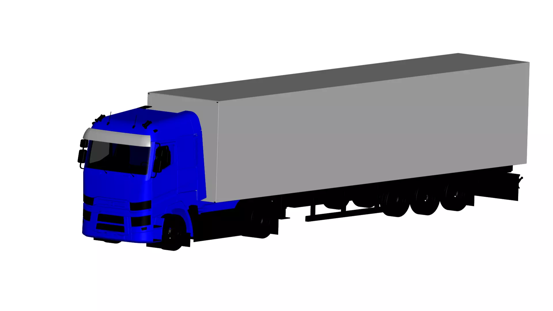 Renault T520 Truck 3D model