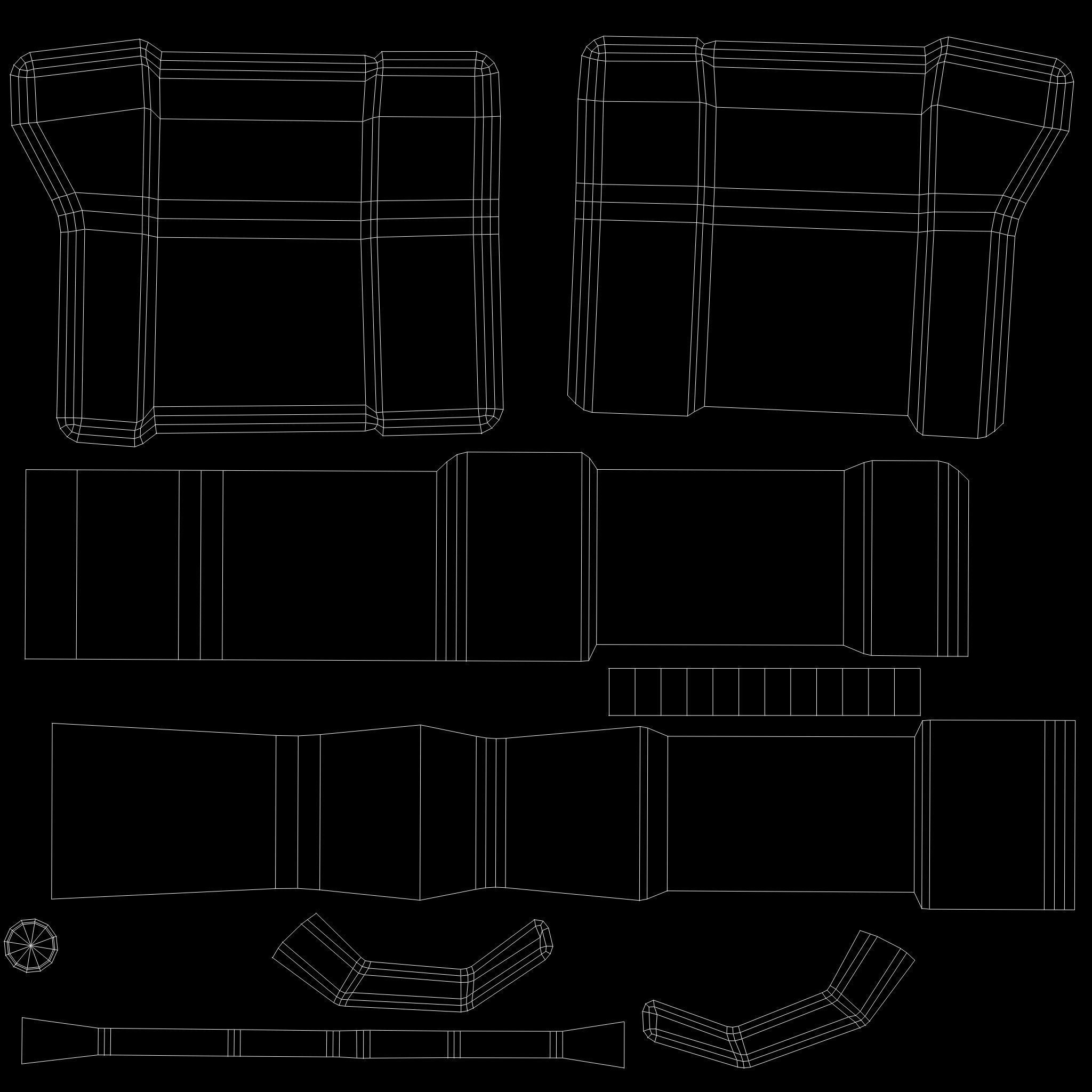 Old Dirty Gas Can 3D model Low-poly 3D model_10