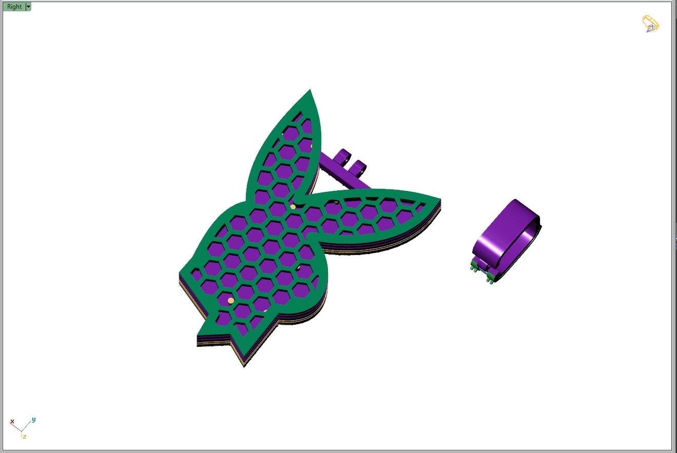 Custom Playboy Bunny Diamond Necklace - Rabbit Pendant  3D print model_15