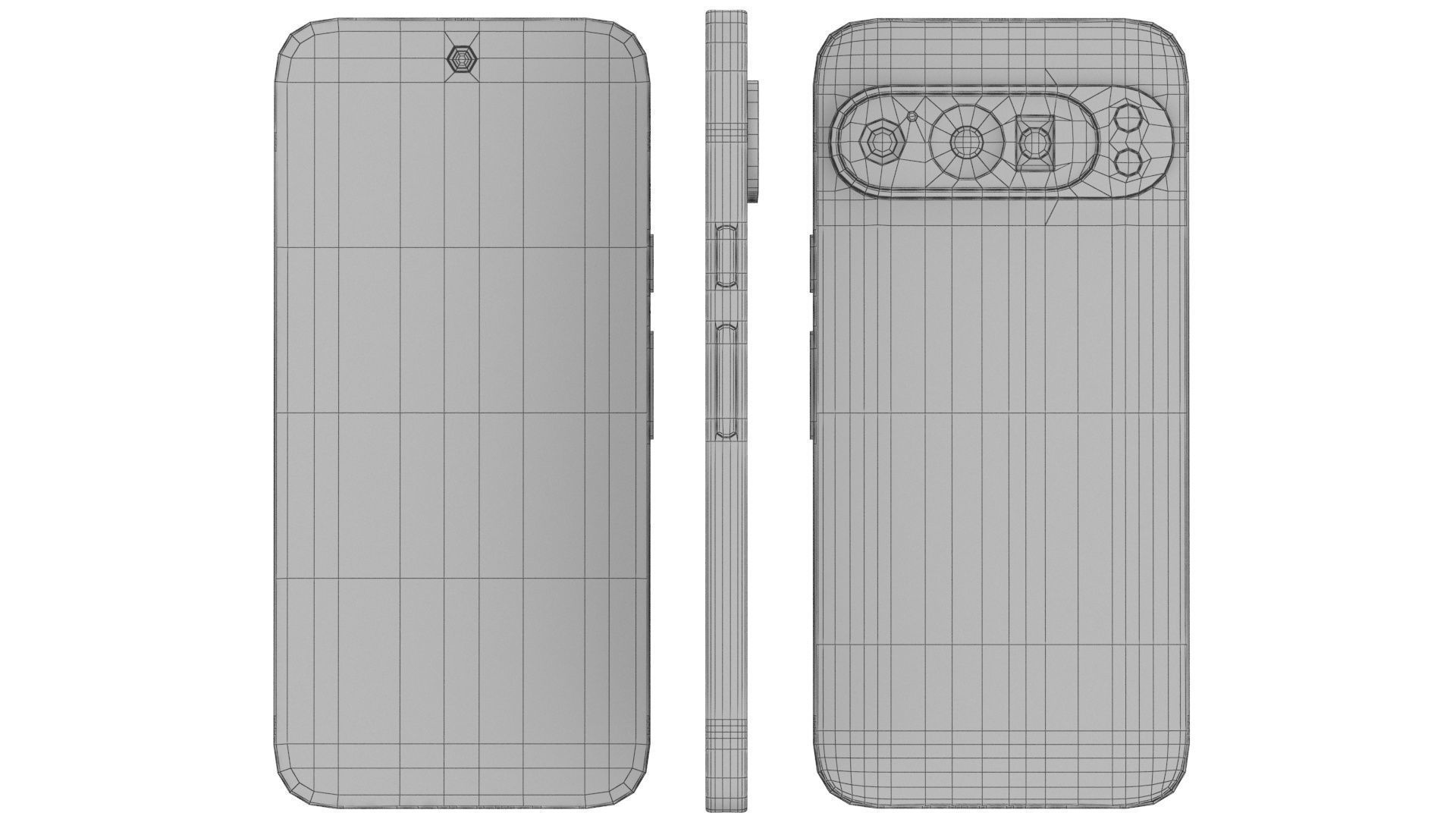 Google Pixel 9 Pro Porcelain 3D model_13