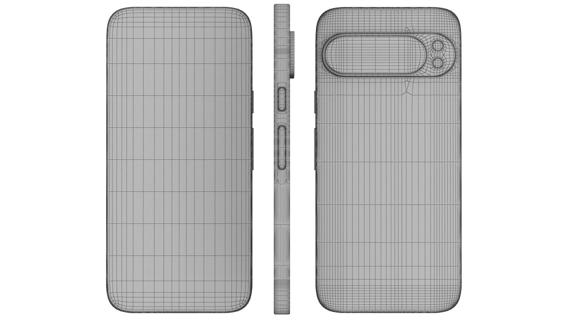 Google Pixel 9 Pro Porcelain 3D model_18