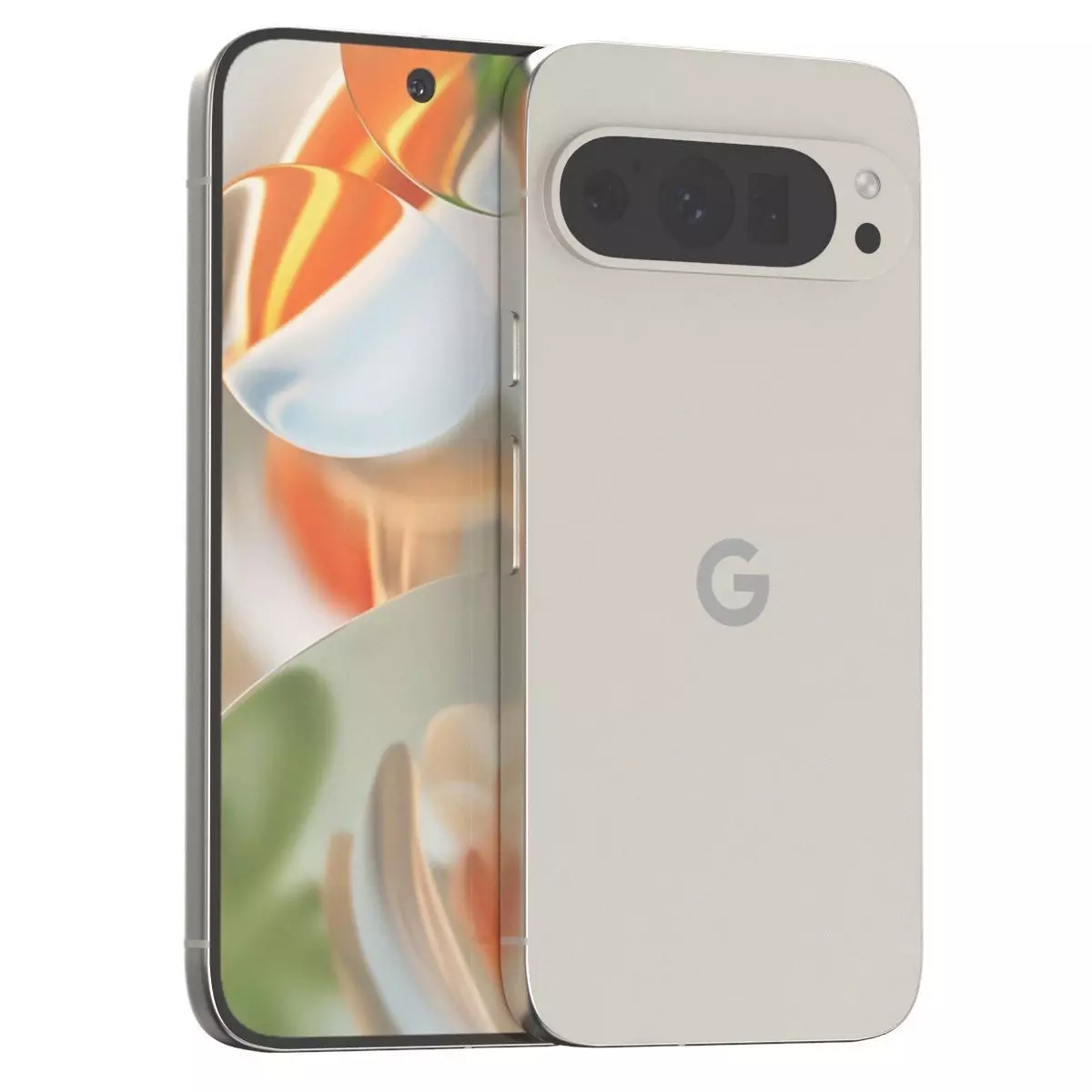 Google Pixel 9 Pro Porcelain 3D model_0