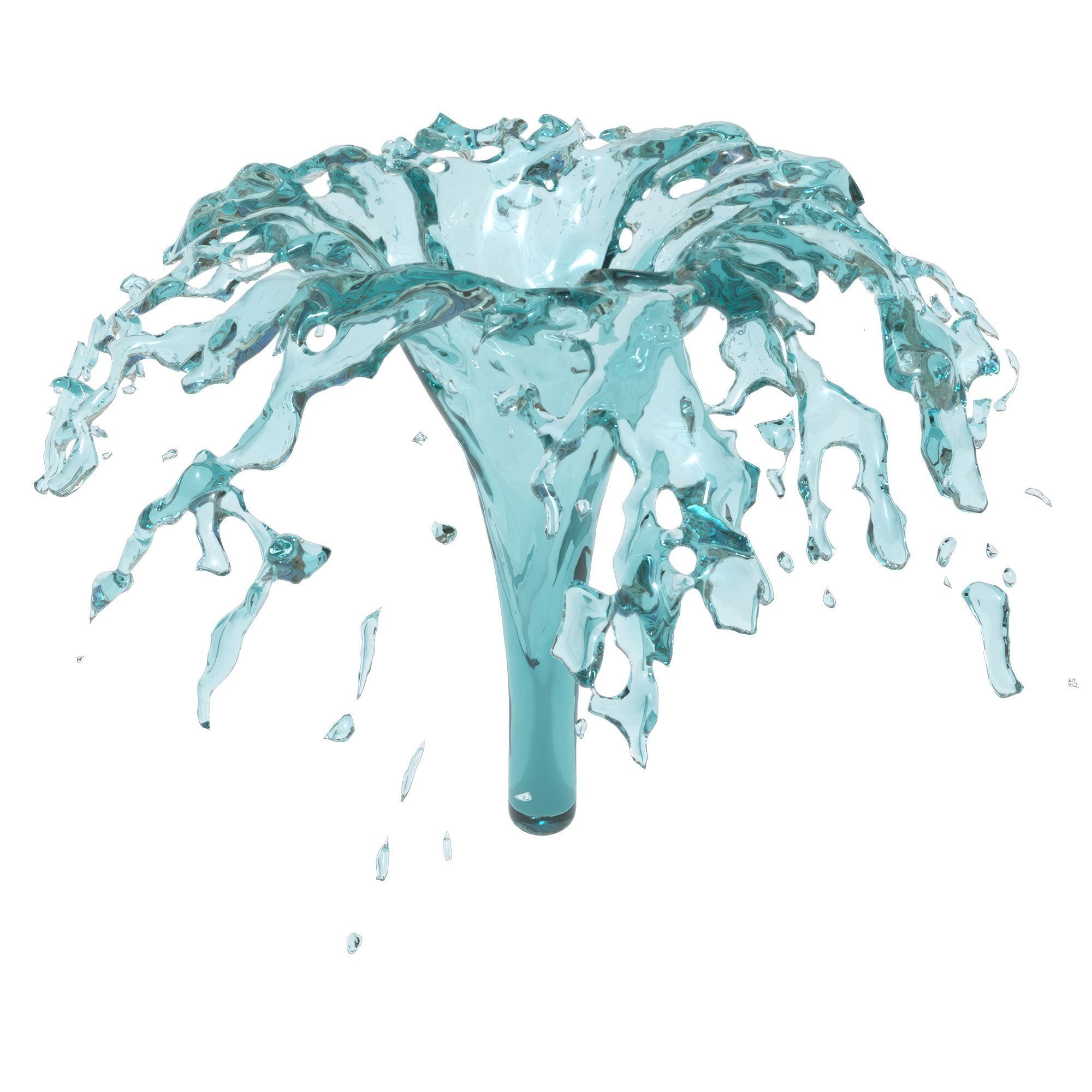 10 Water Splash Vol 8 3D model_7