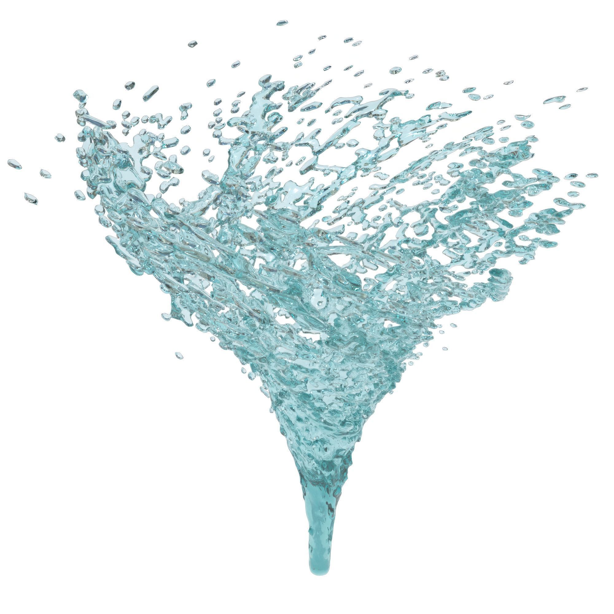 10 Water Splash Vol 8 3D model_2