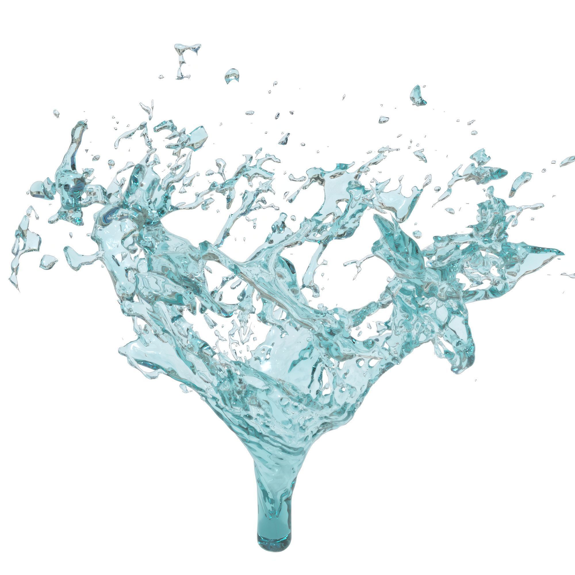 10 Water Splash Vol 8 3D model_3