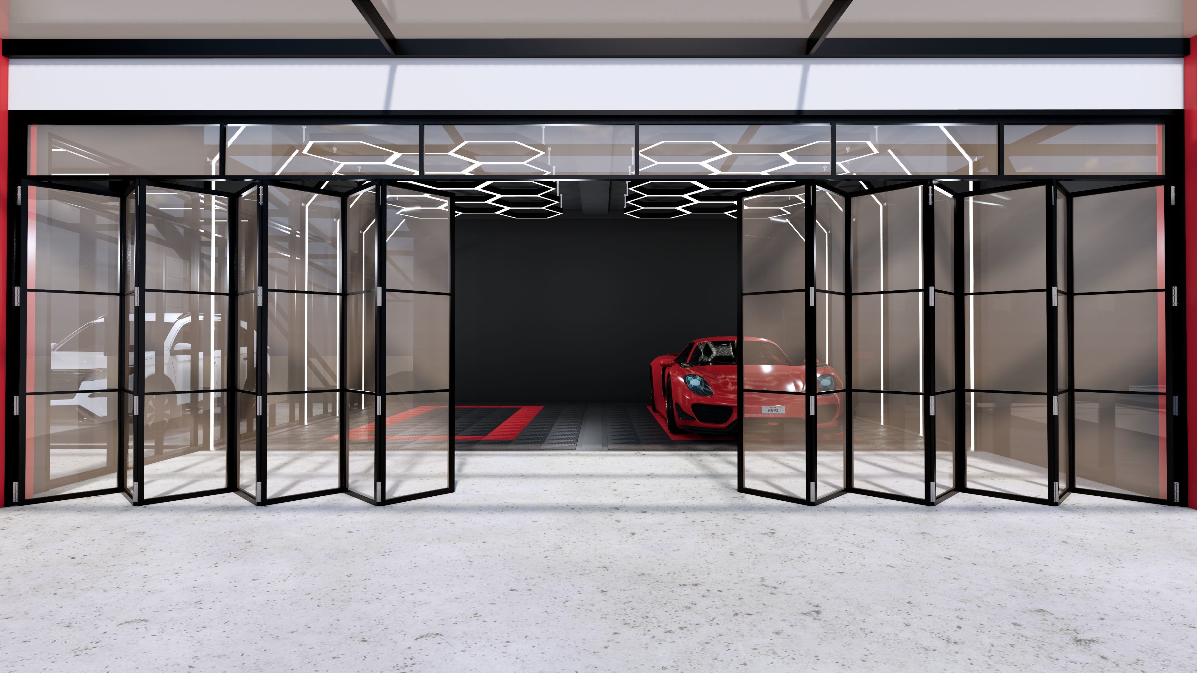 Modern Luxury Car Wash 3D model | CGTrader